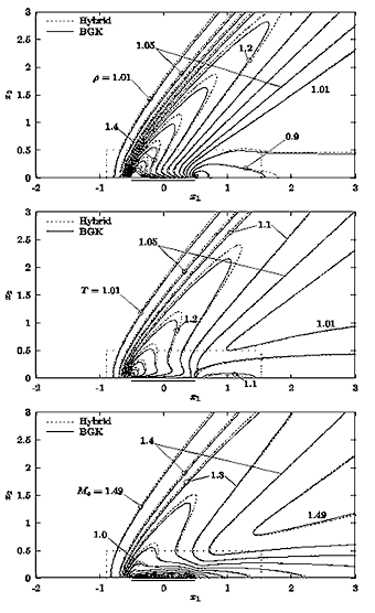 気体論スキームの結果